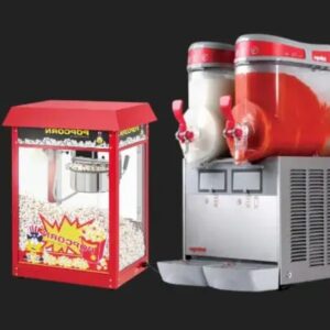Popcorn maskine, slush ice m.m.